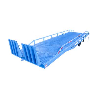 China ZTCL Hotels Unloading Ramps Yard Ramp Forklift Container Lifting Dock Leveler for sale