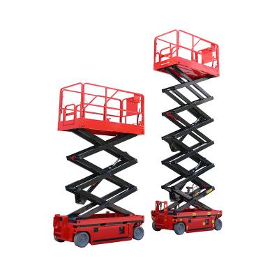 China Hot Selling Hotels Mechanical Equipment Mini Small Self Walking Portable Scissor Lift for sale