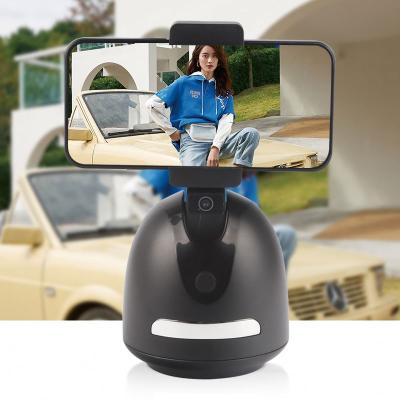 China Adjustable Cell Phone Holder Pursuit Cell Face Face Desk Holder with 360 Rotate Smart Object Track Camera Cradle for iPhone Android for sale