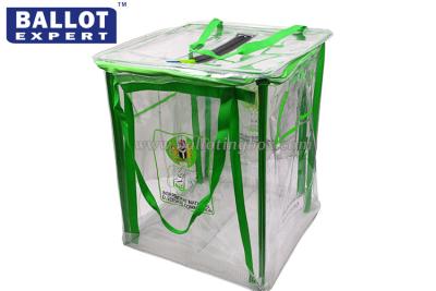 China Urna de voto dobrável material flexível 45W x 45D x 60H para a eleição à venda