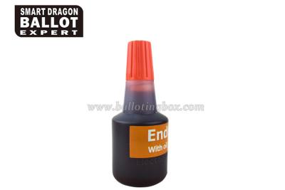 China No Smell Environmental Stamp Pad Ink Bottle Plastic 30ml Printing Stamp for sale