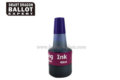 China 30ML Volume black stamp ink ISO9001 Standard Non - Toxic Environmental for sale