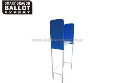 China Foldable Metal Polling Station Folding Cardboard Election Voting Booth for sale