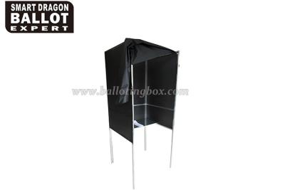 China Metal Material Cardboard Voting Booth Metal Folding Election Polling Booths for sale