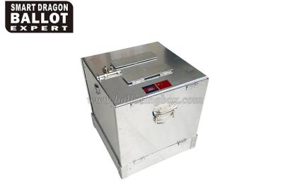 China Safety Metal Ballot Box Election Ballot Box Voting Slot 26*0.6cm for sale