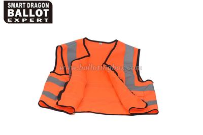 Chine Vestes réfléchissantes faites sur commande de degré de sécurité de gilet de la sécurité SE-VCV020 avec le matériel tricoté de tissu à vendre