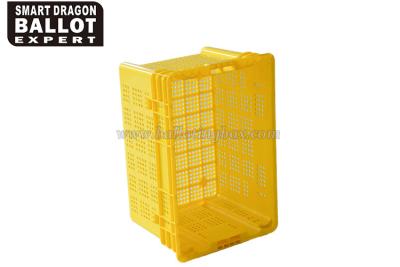 Chine Boîte de rangement empilable de la large échelle pp pour le transport/conteneurs en plastique de panier à vendre