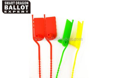 Chine Joints en plastique inaltérables de sécurité de messager jaunes/vert/couleur rouge à vendre