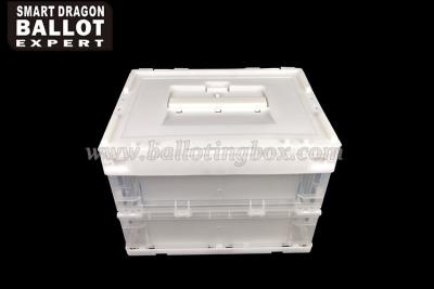 China Polypropylene Plastic Voting Box / Election Ballot Boxes Net Weight 1.38kg for sale