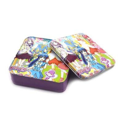 China Gift China Wholesales Custom Cheap Printing Space Tin Box Square For Gift for sale