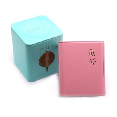 China Gift Tin Box Custom Printing Colorful Tin Box For Tea for sale