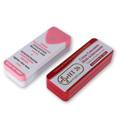 China Custom Wholesale Cosmetic Portable Skin Cream Metal Box Soap Bar Tin Box for sale