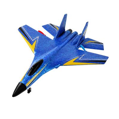 China Unbreakable Weiyiqing 2023 return flight rc plane toy air airplane fixed-wing anti-fall fighter planes auto glider model for sale