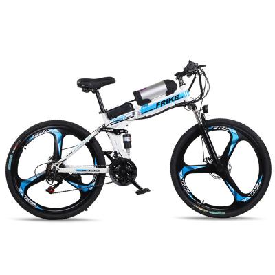 China sepeda 750w steel listriksebbic hot sale top folding electric mountain bike for sale