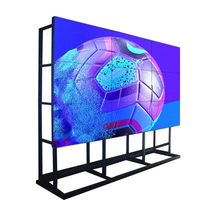 China Higher Price Indoor High Quality Narrow Side Design Best Quality 55inch Lcd Splicing Brightness for sale