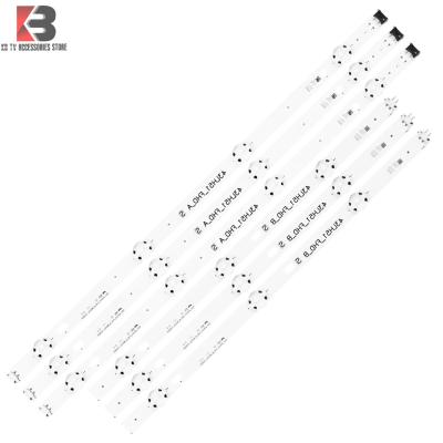 China Brand New Warehouse LG LED light stripSSC_43LJ55_A_S SSC_43LJ55_7LED_REV02 LED strip for LG 43LX300C-CA 43IF5100 3pairs/set for sale