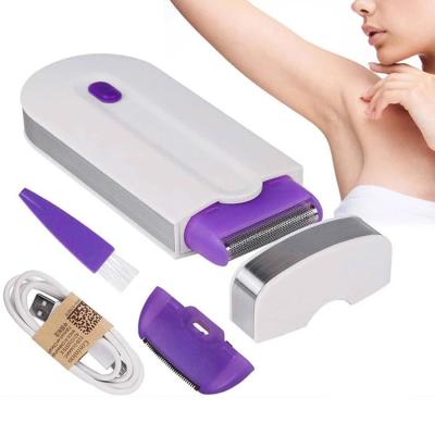 China Household Rechargeable Portable USB Epilator Painless Laser Hair Removal Device For Women for sale