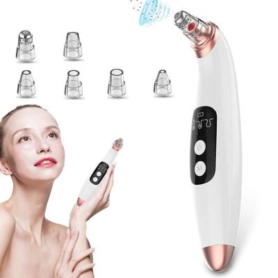 China Black Head Remover Vacuum Blackhead Remover Acne Pore Suction Face Remover USB Black Head Remover for sale