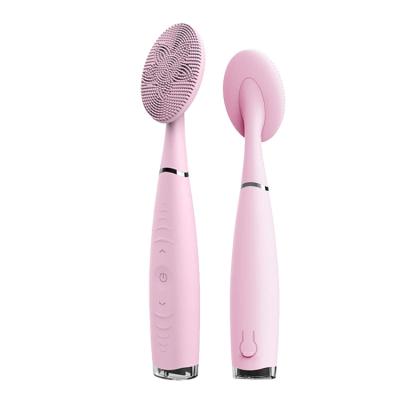 China Acne Treatment Facial Cleansing Sweep Electric Face Cleansing Brush with 5 Adjustable Speeds IPX6 Waterproof Silicone Face Brush for sale