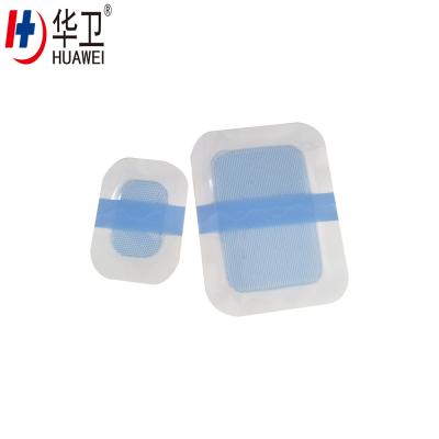 China Medical consumables 10*8 cm Advanced Hydrogel wound patch with adhesive border for sale