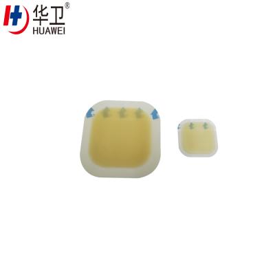 China Os materiais de consumo médicos 5*15 cm avançaram o remendo sem fôlego Hydrocolloid com beira fina à venda