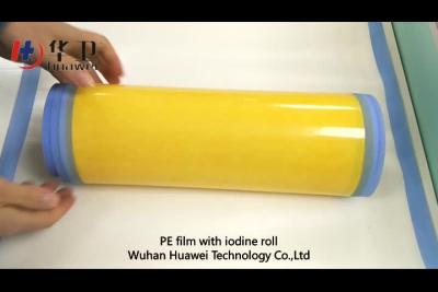 China Medical Raw Material of  PE film,   Types of medical supplies raw material of cover roll for sale