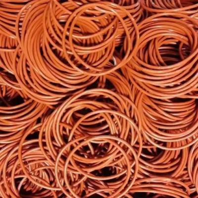 China Silicone NBR FKM EPDM CR Brown FKM O Ring Seal Kit Hydraulic for sale