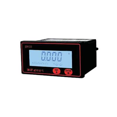 China Multifunctional LCD Digital Voltmeter Display Meter Power Calculation Single Phase EM 100A for sale