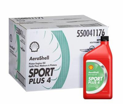 China Synthetic Aviation Chemicals AeroShell Oil Sport Plus 4 Lubricant For Light Sport Engines for sale