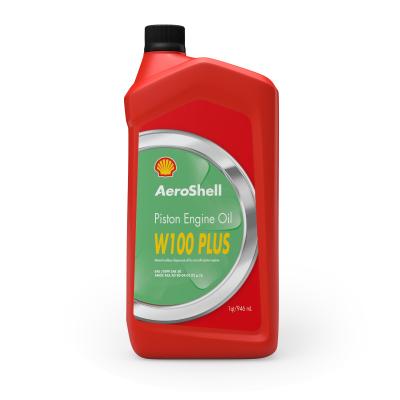 China Aceite de motor de AeroShell monogrado W 100 Plus Aceite de motor de aviación en venta