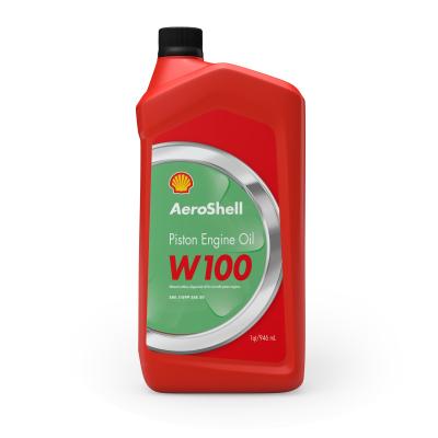 China Aceite para aeronaves sin cenizas SAE AeroShell Oil W100 50 Aceite para aeronaves sin cenizas 12 litros por caja en venta