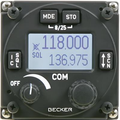 China Becker AR6201 airborne aviation radio, P/N 0636.339-910 for sale