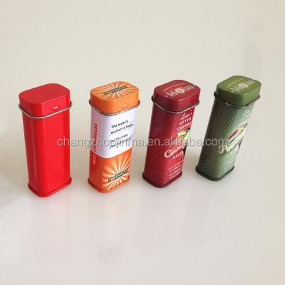 China Factory direct sale MINT portable small common tin cans for packaging for sale