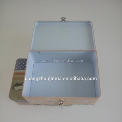 China Packaging For Cookies / Wholesale Customized Designed Logo Printed Box For Candy / Gift / Toy / Clothes Tin For Packaging for sale