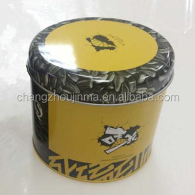 China Biscuit Food Grade Round Biscuit Tin Can, Round Biscuit Tin Box For Sale for sale