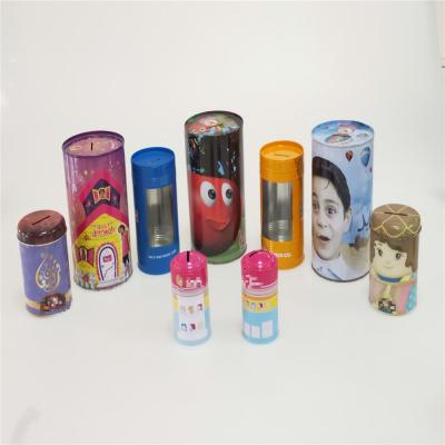 China Packaging For Tampon Or Other Things Customized Traditional Metal Tin Stamp Shape Drink Design Hot Selling for sale