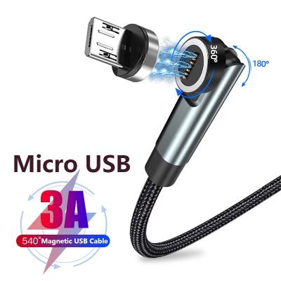 China For Mobile Phone Magnetic Micro USB Data Cable For Mobile Phone Charger Fast ChargingMagnetic USB Cable for sale