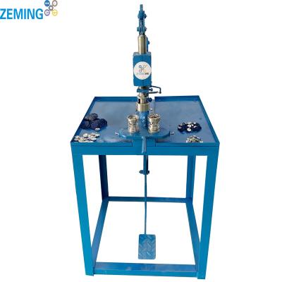 China Garment Shops Factory Ordinary Product Fabric Button Pedal Driven Sliding Maker Making Machine For Furniture for sale