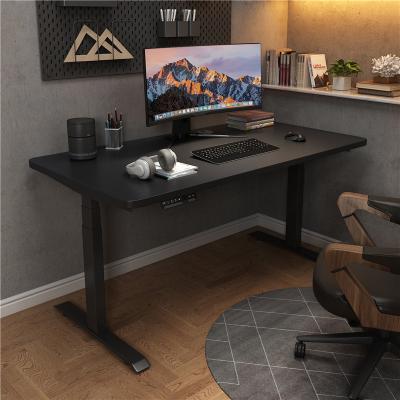 China 2022 New White Height Adjustable Electric Lift (Height) Desk For Men, Modern 4 Leg Lifting Laptop Desk Table For Office Furniture for sale