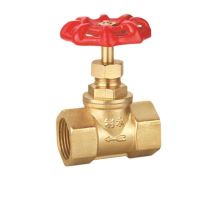 China General Chinese Professional Manufacture Forged Brass Stop Valve (Brass Core)--Economy Model for sale