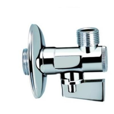 China General Blowout Proof Polished Chrome Plated Brass Angle Valve (Economy Model) for sale