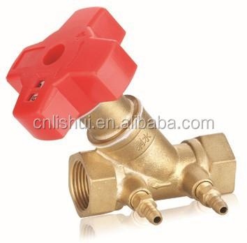 China General Forged Brass Static Balance Valve for sale