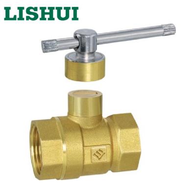 China Lever Handle General Magnetic Lockable Ball Valve for sale