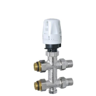 China General H Brass Thermostatic Radiator Valve for sale