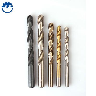 China HSS Steel Metal Drilling Straight Shank Twist Drill Metal Drill Bit for sale