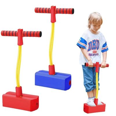 China Waist Training Fitness Toy Kids Sports Games Toys Foam Pogo Stick Jumper Outdoor Entertainment Indoor Kids Toys Sensory Boy Girl Outdoor Fun Fitness Equipment for sale