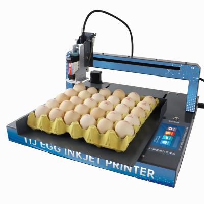 China Hotels Online Inkjet Printer Egg Printing Coding Marking Machine Egg Stamping Machine for sale