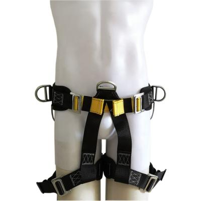 China Safety Devices QS106 Full Body Harness QS106 Part Black Detachable Back Support Half Body Climbing Belt for sale