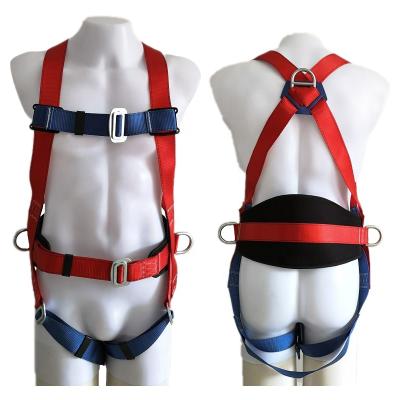 China Industrial Safety Full Body Harness Safety Devices 3D-Ring Safety Devices Fall Protection Equipment for sale