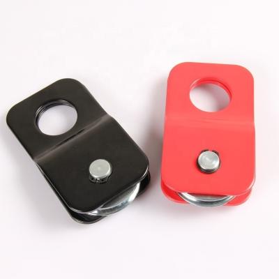 China 4wd truck price OEM cheap red black color 4T snatch block pulley for truck for sale